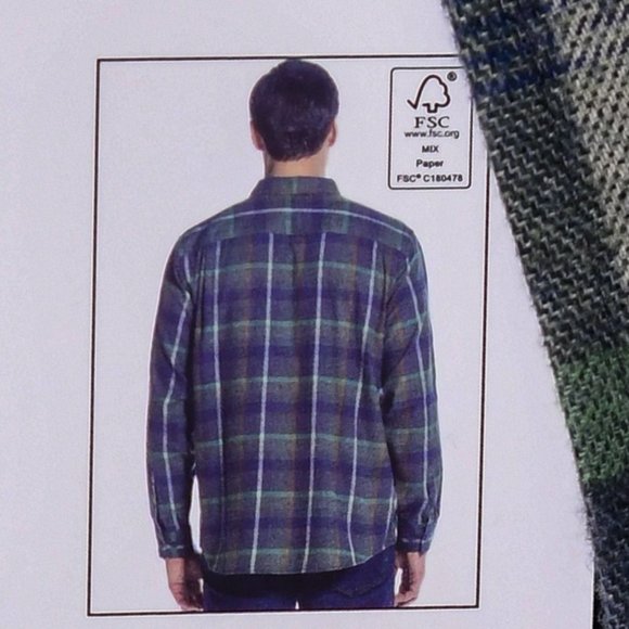 Green Weatherproof Vintage‎ Men’s Flannel - Picture 5 of 5